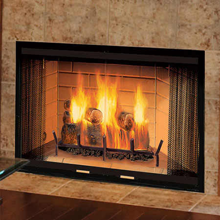 42" Sovereign Radiant Wood Burning Fireplace - Majestic