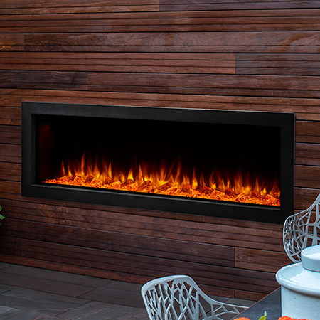 Forum 55 OutdoorLinear Electric Fireplace - SimpliFire