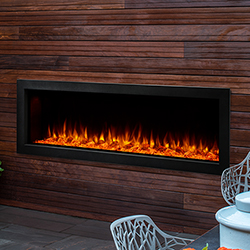 55" Forum Outdoor Linear Electric Fireplace - SimpliFire